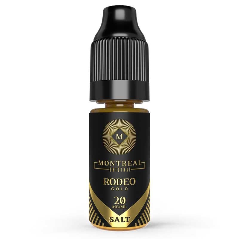 NOUVEAU !! Rodéo GOLD - Montreal Original - Sels de Nicotine - 10 ml