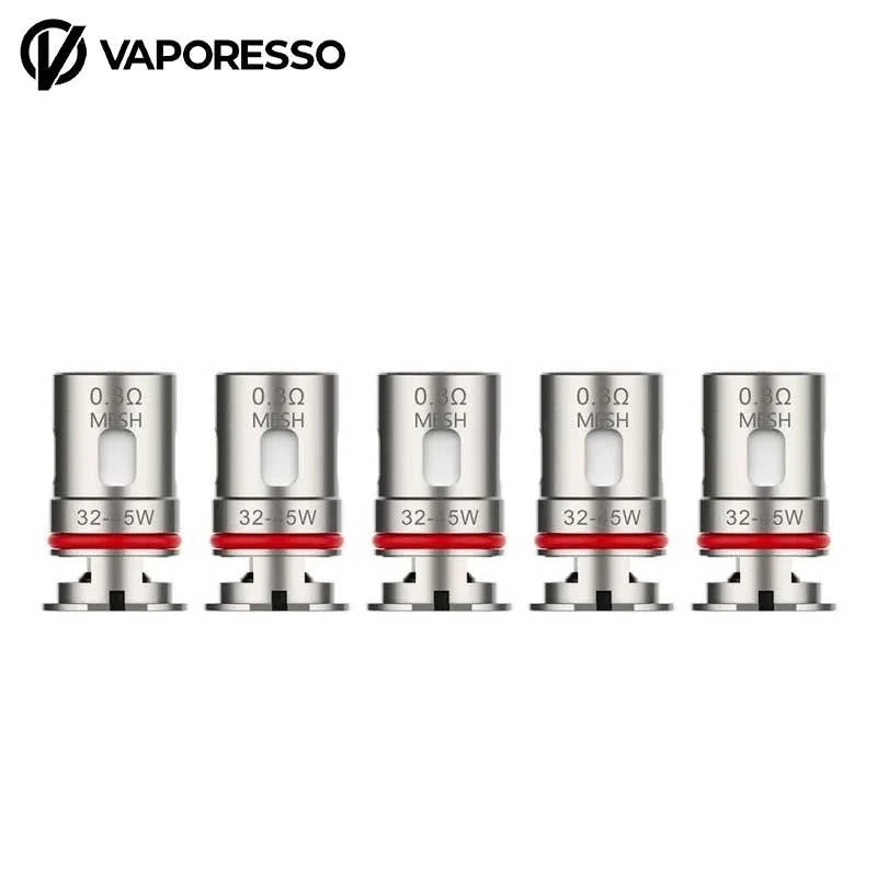Résistances GTX 2 Vaporesso (X5) 0,8 ohm