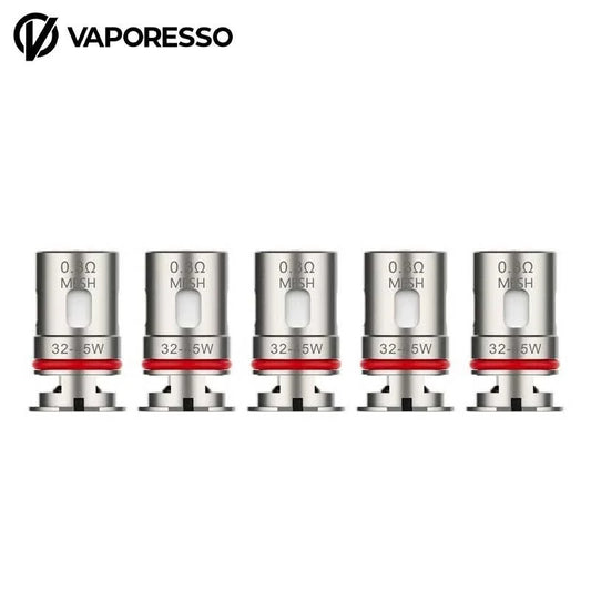 Résistances GTX 2 Vaporesso (X5) 0,8 ohm